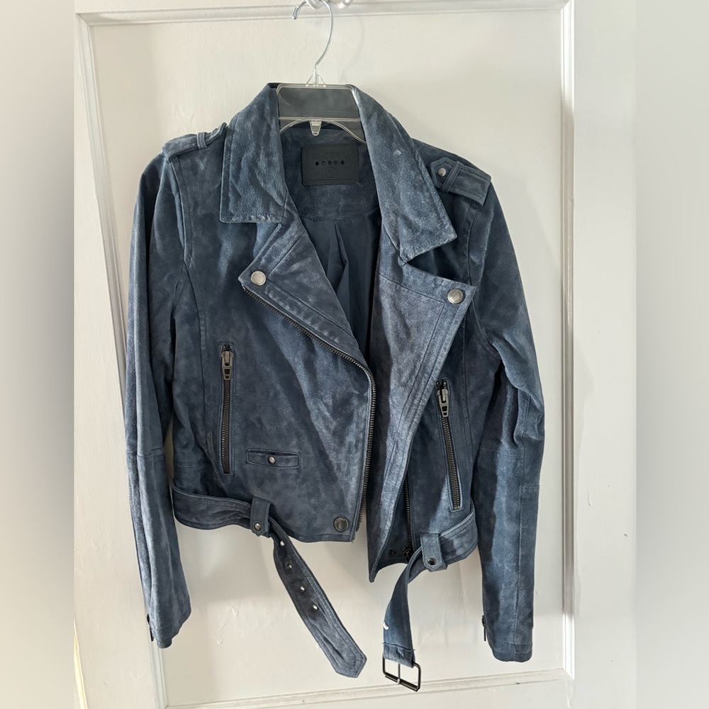 Blank NYC Suede Moto Jacket